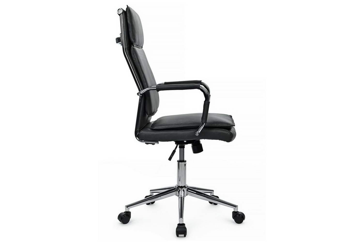 кресло руководителя rv chair dil 6018h тёмно-серая экокожа фото